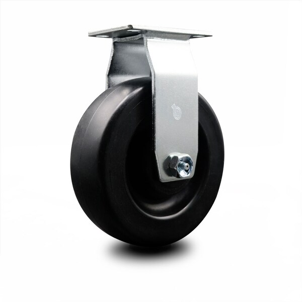 6 Inch Polyolefin Wheel Rigid Caster with Ball Bearing